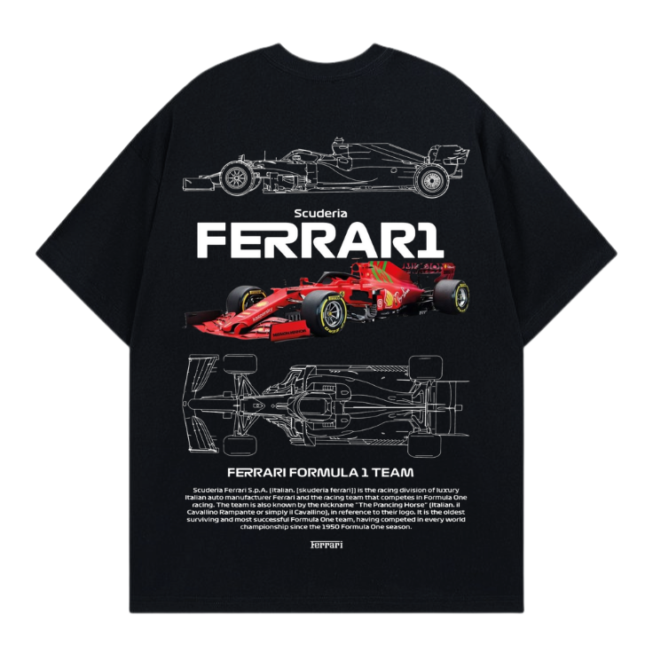 Ferrari Oversized T-Shirt