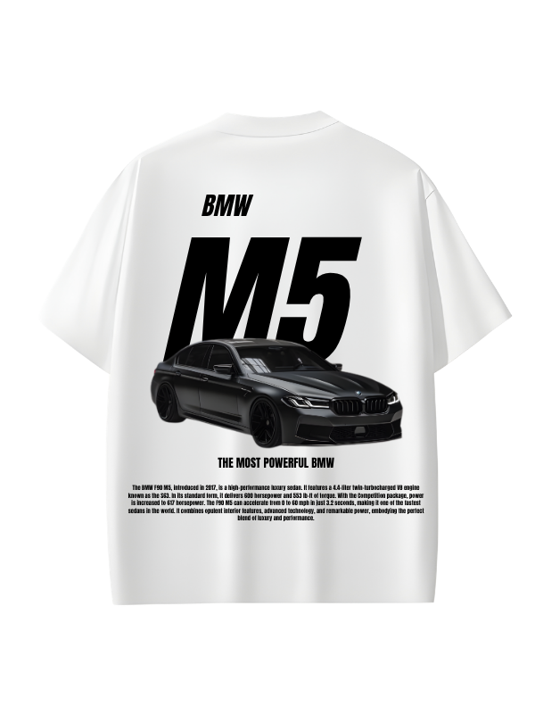 BMW M5 Oversized T-Shirt