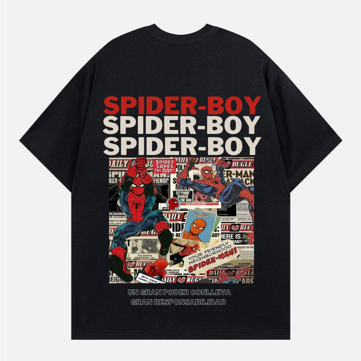 Spider Boy Oversized T-Shirt