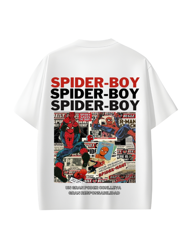 Spider Boy Oversized T-Shirt